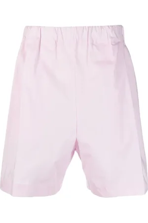 LANEUS Shorts mit Logo-Stickerei