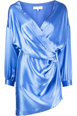 Michelle Mason Minikleid mit drapierten Akzenten