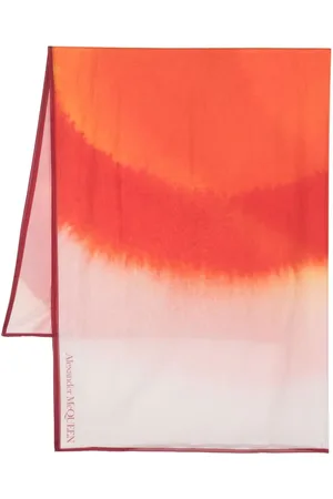 Alexander McQueen Schal mit Logo