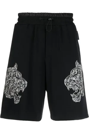 Philipp Plein Tiger Shorts mit elastischem Bund
