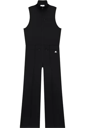 Courrèges Overall mit Stehkragen