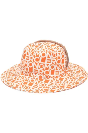 Moncler Sonnenhut mit grafischem Print