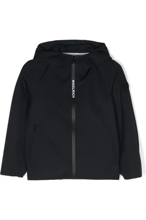 Woolrich Kapuzenjacke mit Logo-Print