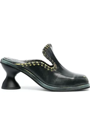 ECKHAUS LATTA Mules mit eckiger Kappe 75mm
