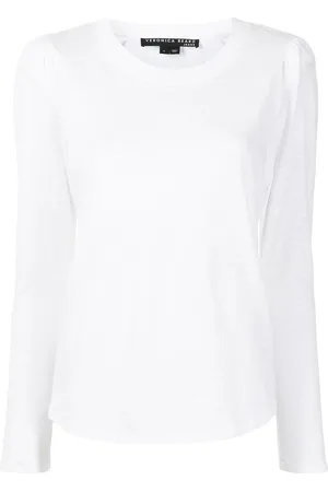 VERONICA BEARD Langarmshirt mit Rundhalsausschnitt