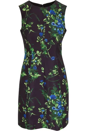 Carolina Herrera Kleid mit Blumen-Print
