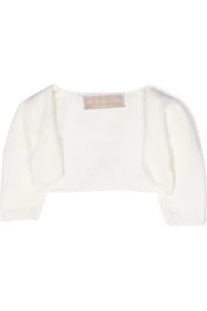 LA STUPENDERIA Klassischer Cropped-Cardigan