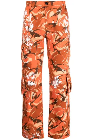 MARTINE ROSE Cargohose mit Camouflage-Print
