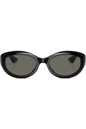 Oliver Peoples 1969 Sonnenbrille mit ovalem Gestell