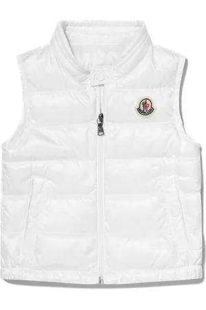 Moncler Gefütterte Weste mit Reißverschluss