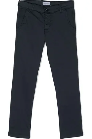 Paolo Pecora Halbhohe Slim-Fit-Hose