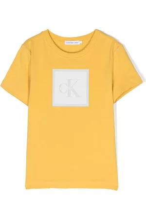 Calvin Klein Shirts - T-Shirt mit Logo-Prägung