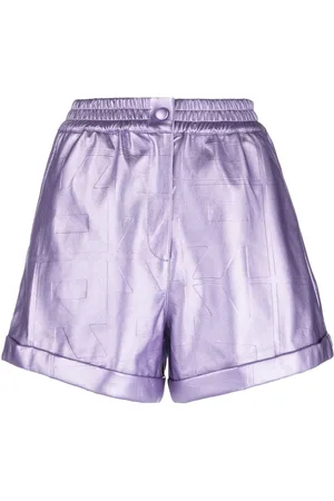 ROTATE Metallische Belina Shorts
