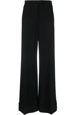 Moschino High-Waist-Hose mit weitem Bein