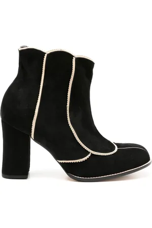 Sarah Chofakian Archie Stiefel mit Kontrastborten 90mm