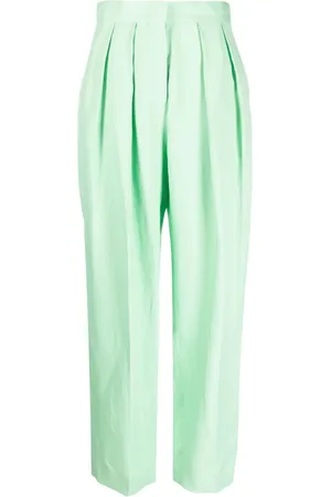 Stella McCartney Wide-Leg-Hose mit Falten