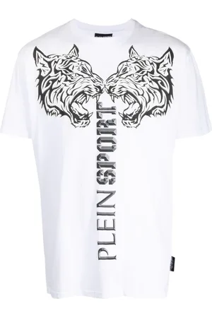 Philipp Plein T-Shirt mit Tiger-Print
