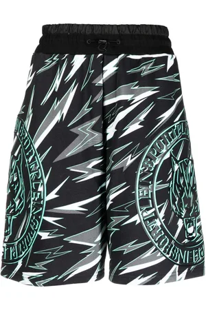 Philipp Plein Joggingshorts mit Tiger-Print