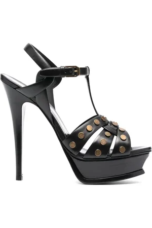 Saint Laurent Tribute Sandalen mit Nieten 145mm