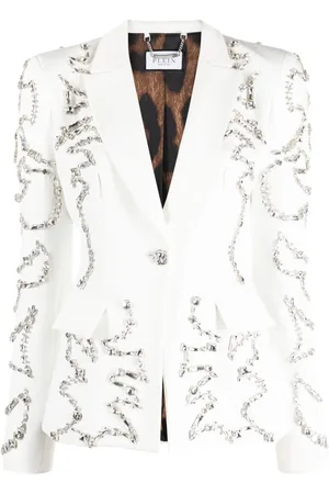 Philipp Plein Blazer mit Kristallen
