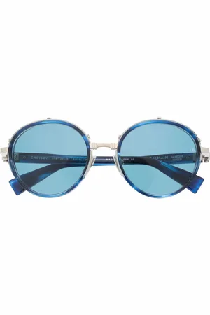 Balmain Sonnenbrille mit Logo-Gravur