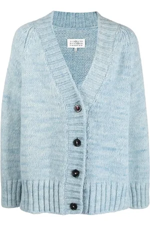 Maison Margiela Botanical Dye Cardigan mit V-Ausschnitt