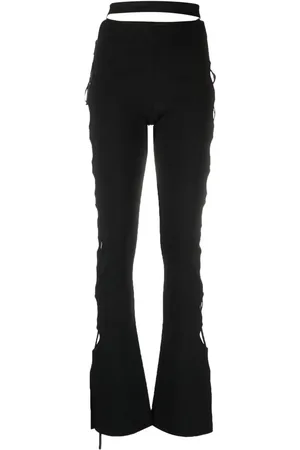 ANDREADAMO Schlaghose mit Cut-Out