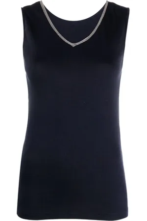 Fabiana Filippi Top mit Perlen
