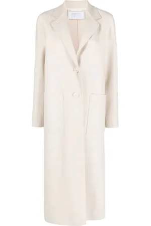 Harris Wharf London Trenchcoat mit Schlitz
