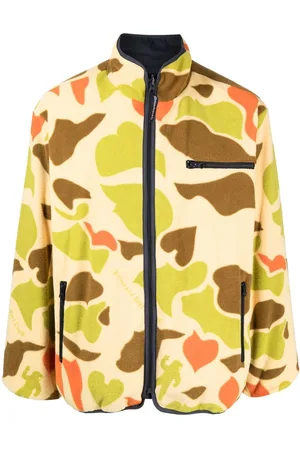 Billionaire Boys Club Wendbare Fleecejacke mit Camouflage-Print