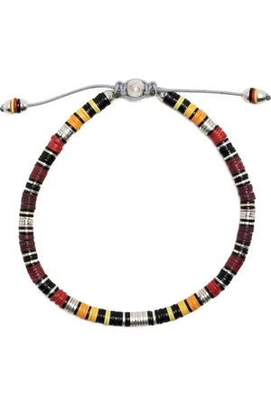 MAOR Perlenarmband mit Details aus 18kt Gelbgold