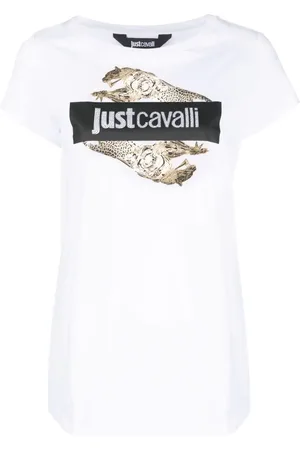 Roberto Cavalli T-Shirt mit Logo-Print