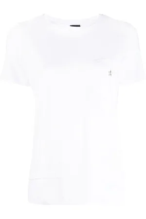 LORENA ANTONIAZZI Sweatshirt mit Logo-Stickerei