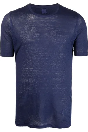 120% Lino Meliertes T-Shirt