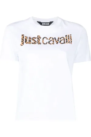 Roberto Cavalli T-Shirt mit Animal-Print