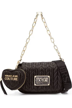 VERSACE Schultertasche aus Faux-Leder