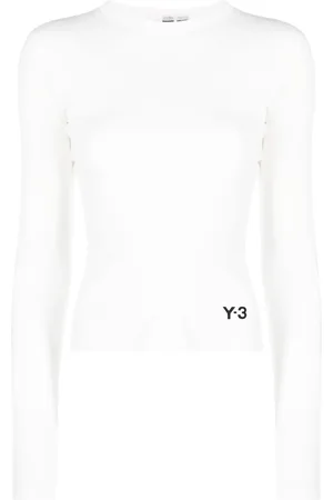 Y-3 T-Shirt aus Bio-Baumwolle mit Logo-Print