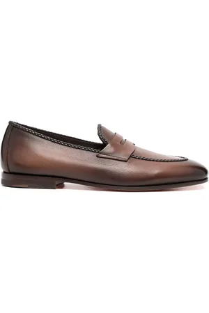 santoni Klassische Penny-Loafer