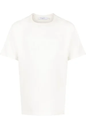 Maison Kitsuné T-Shirt mit aufgesticktem Fuchs