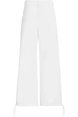 Marni Gerade Hose mit Logo-Stickerei