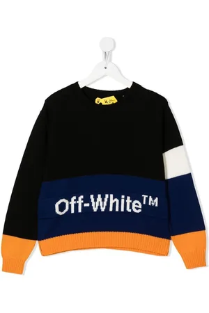 OFF-WHITE Pullover mit Logo-Stickerei
