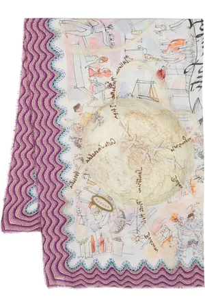 Faliero Sarti Damen Schals - Schal mit grafischem Print