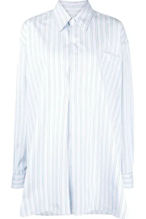 OUR LEGACY Gestreiftes Hemd im Oversized-Look