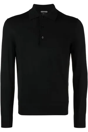 Tom Ford Langärmeliges Poloshirt