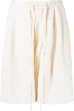 Story Bestickte Shorts aus Bio-Baumwolle