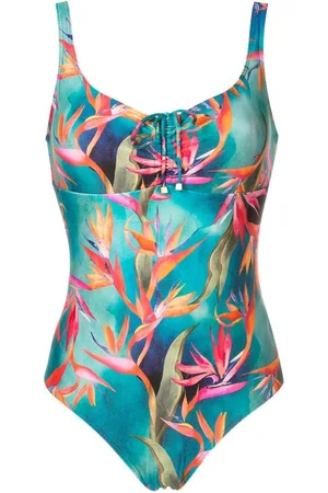 Lygia & Nanny Badeanzug mit Blumen-Print
