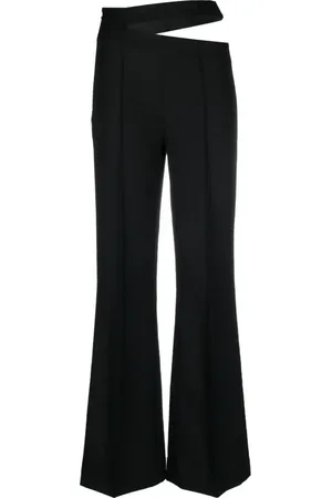 Rohe Schlaghose mit Cut-Out