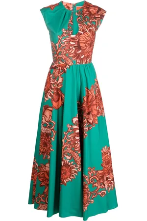 La DoubleJ Kleid mit Blumen-Print