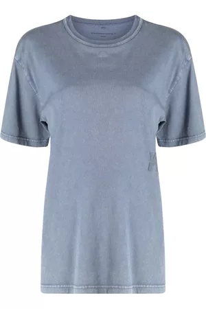 Alexander Wang Damen Shirts - T-Shirt mit Logo-Stickerei