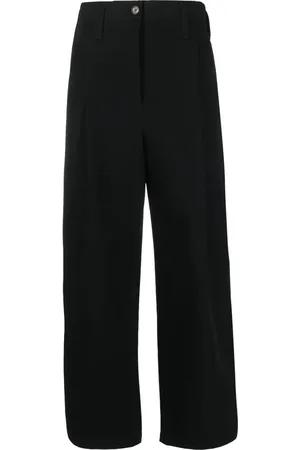 Serafini Klassische High-Waist-Hose